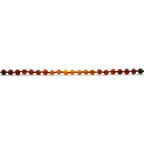 Natural Baltic Amber Junior Necklace. Baroque Rainbow 5mm - XB55RB2M