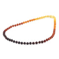 Adult Baltic Amber Necklace. Baroque Rainbow 5mm - XB54R1M