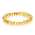 Natural Baltic Amber Teething Bracelet. Baroque LE76