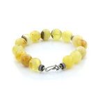 Adult Baltic Amber Bracelet Round Beads 10mm 18gr. SPS28