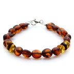 Baltic Amber Adult Bracelet. Limited Edition LE38