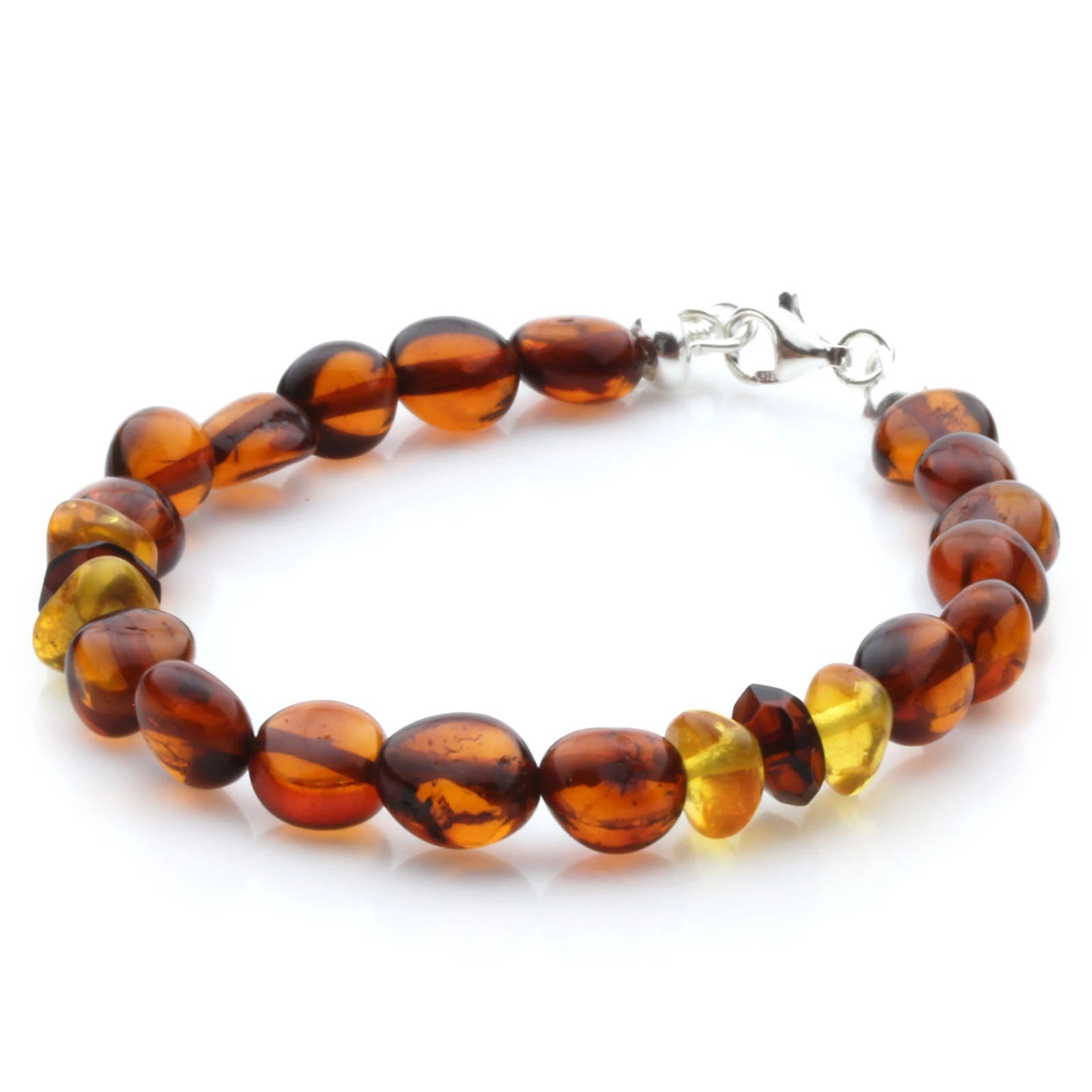 Baltic Amber Adult Bracelet. Limited Edition LE38