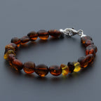 Baltic Amber Adult Bracelet. Limited Edition LE38