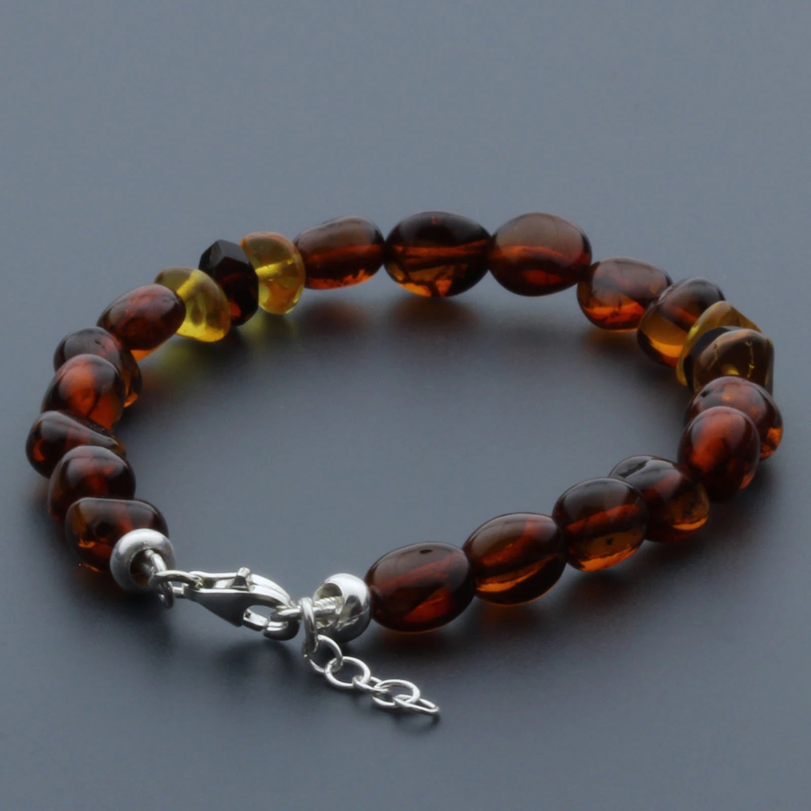 Baltic Amber Adult Bracelet. Limited Edition LE38