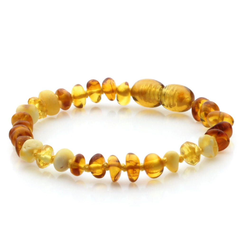 Baltic Amber Teething Bracelet. Limited Edition LE49
