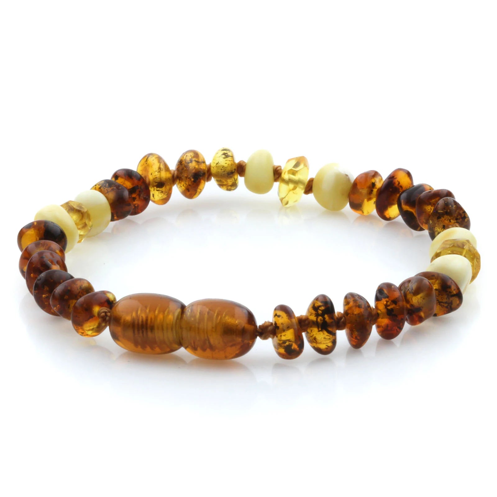 Baltic Amber Teething Bracelet. Limited Edition LE23
