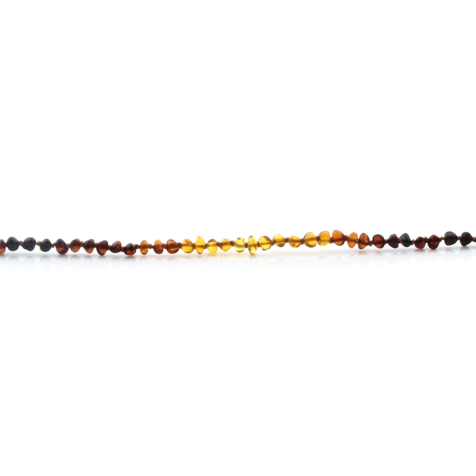 Natural Baltic Amber Teething Necklace. Baroque LE94