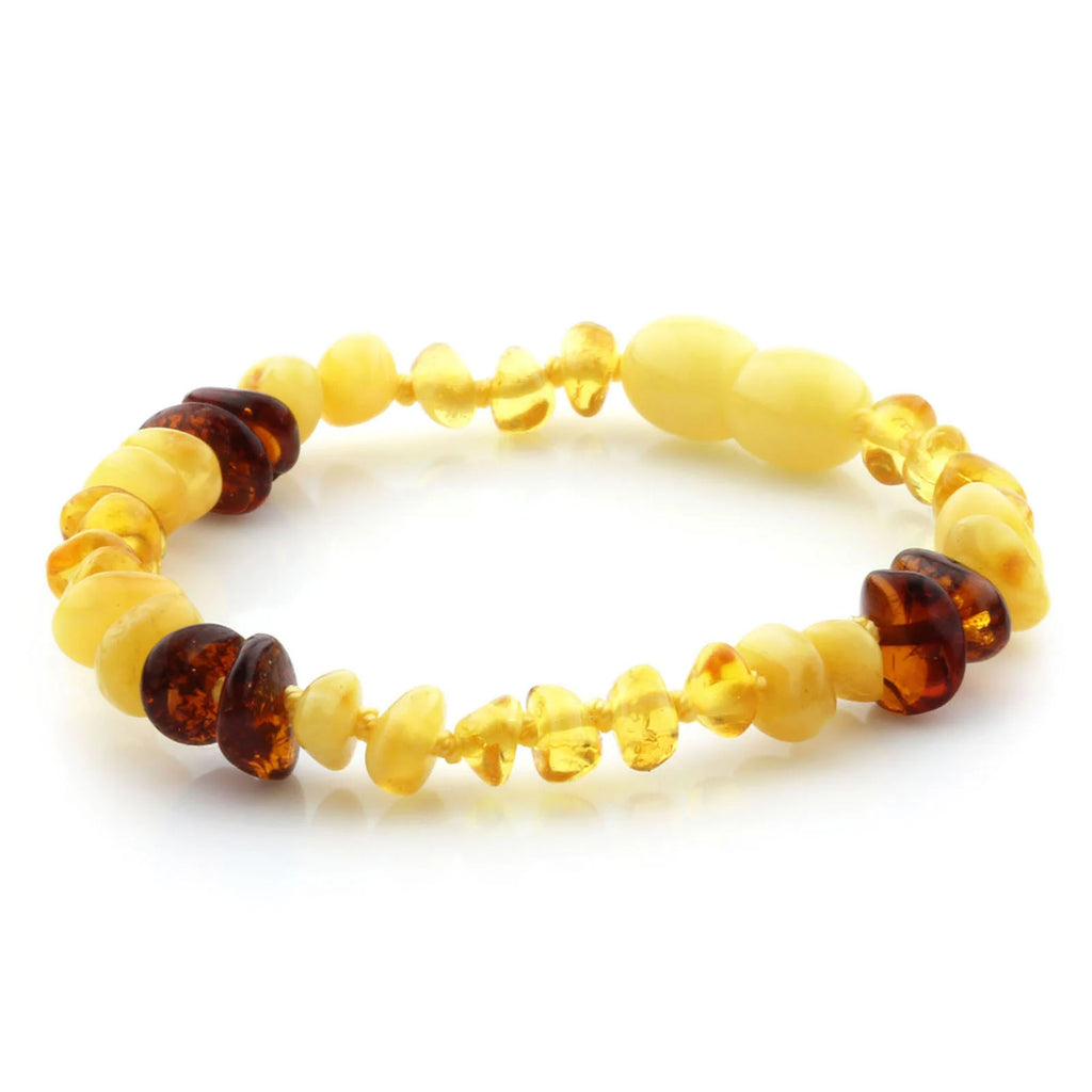 Baltic Amber Teething Bracelet. Limited Edition LE01