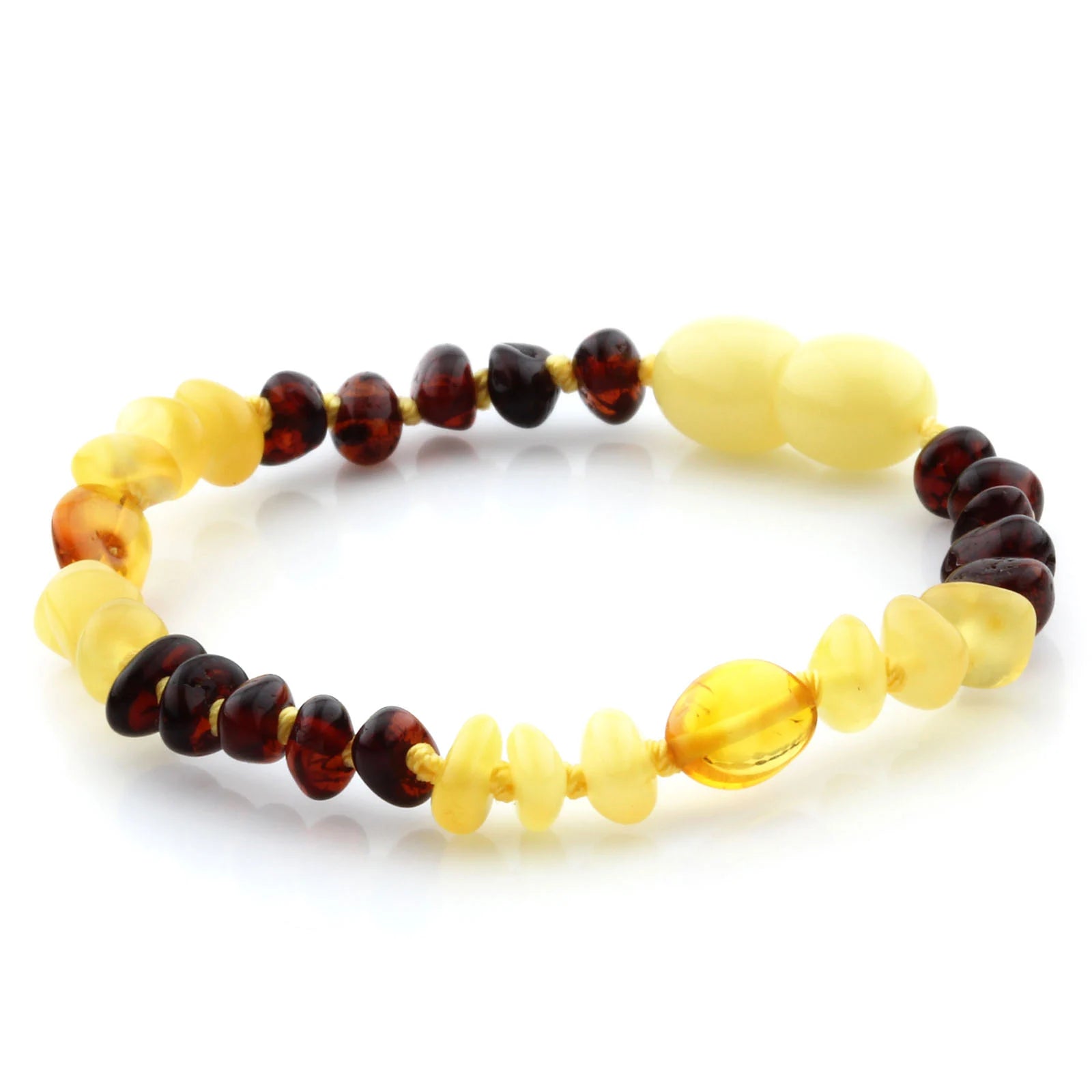 Baltic Amber Teething Bracelet. Limited Edition LE21
