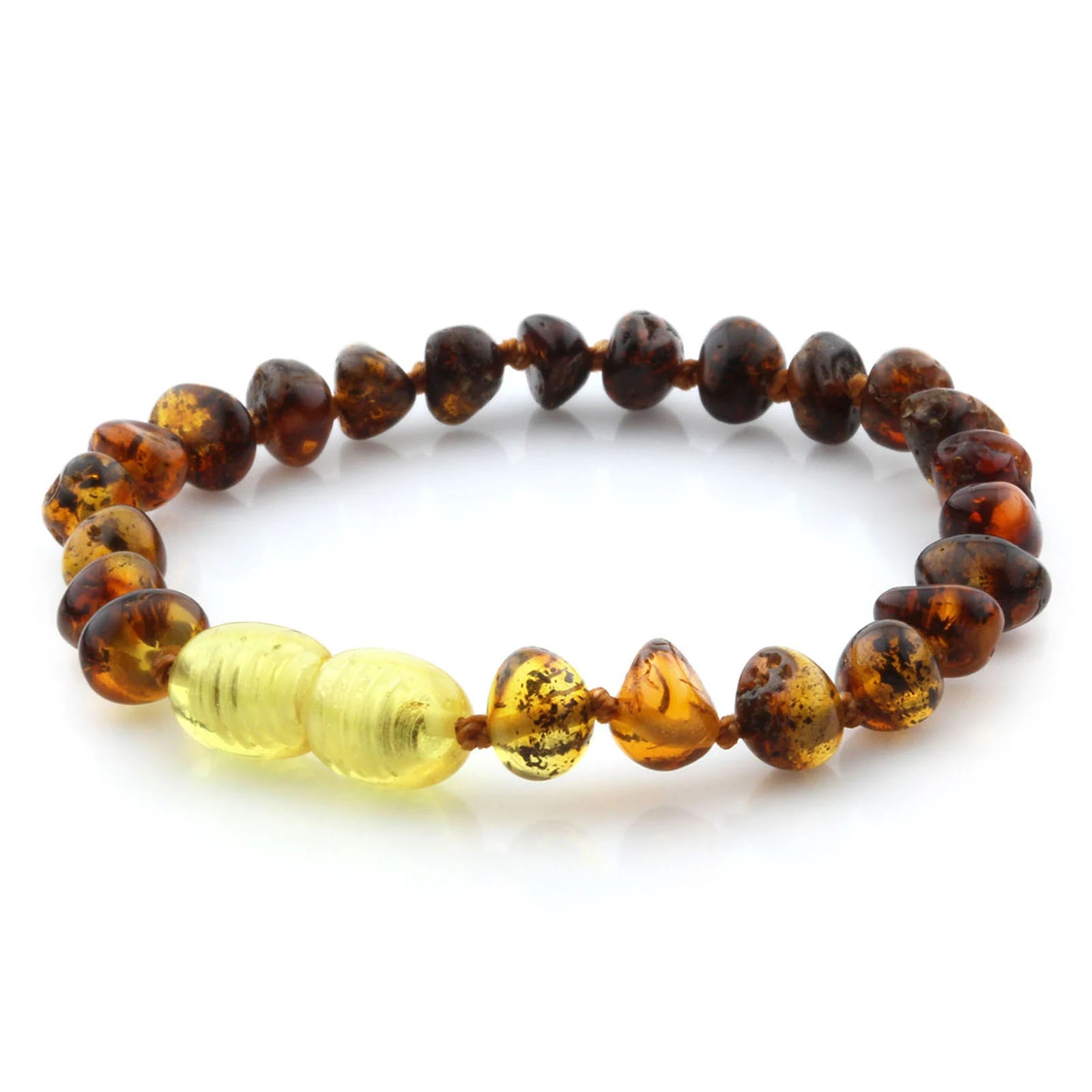 Baltic Amber Teething Bracelet. Limited Edition LE13