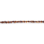 Adult Baltic Amber Necklace. Roundel Cognac 5mm - RO54