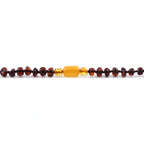 BALTIC AMBER TEETHING NECKLACE. LIMITED EDITION. XLE16