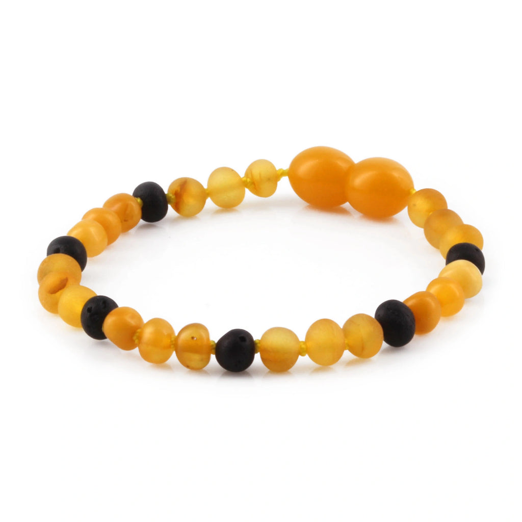 BALTIC AMBER TEETHING BRACELET. LIMITED EDITION. XLE26