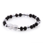 BALTIC AMBER & ROCK CRYSTAL TEETHING BRACELET. LIMITED EDITION. LE487