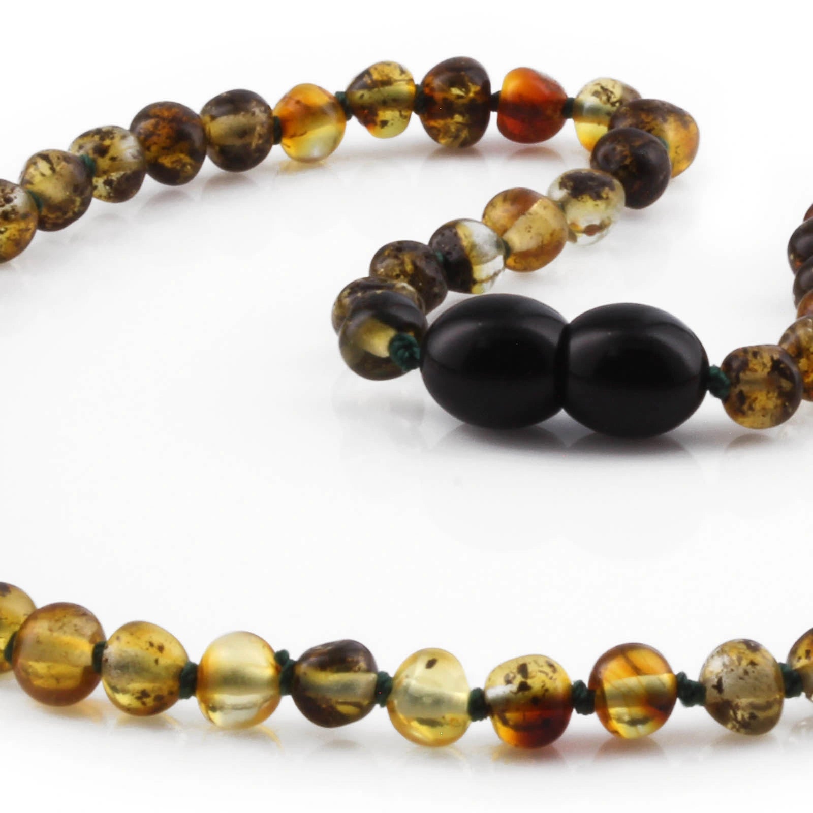 BALTIC AMBER TEETHING NECKLACE. LIMITED EDITION. XLE25