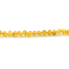 Baltic Amber Teething Necklace. Baroque Yellow 5mm - BA37