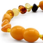 BALTIC AMBER TEETHING BRACELET. LIMITED EDITION. CE139
