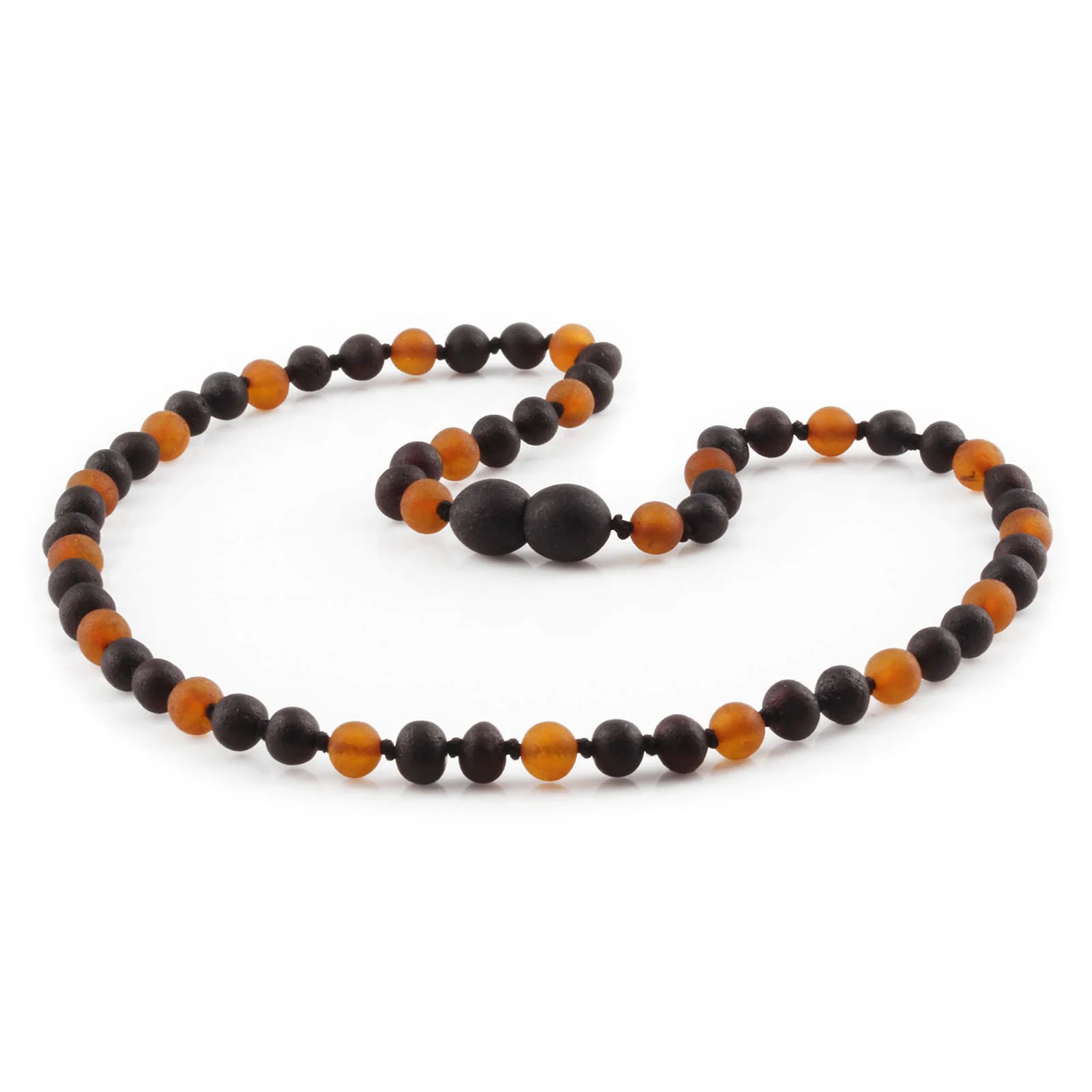 Natural Baltic Amber Junior Necklace. Baroque 5mm - JN91