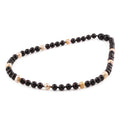 Natural Baltic Amber Junior Necklace with Freshwater Pearl. Baroque 6mm - P3
