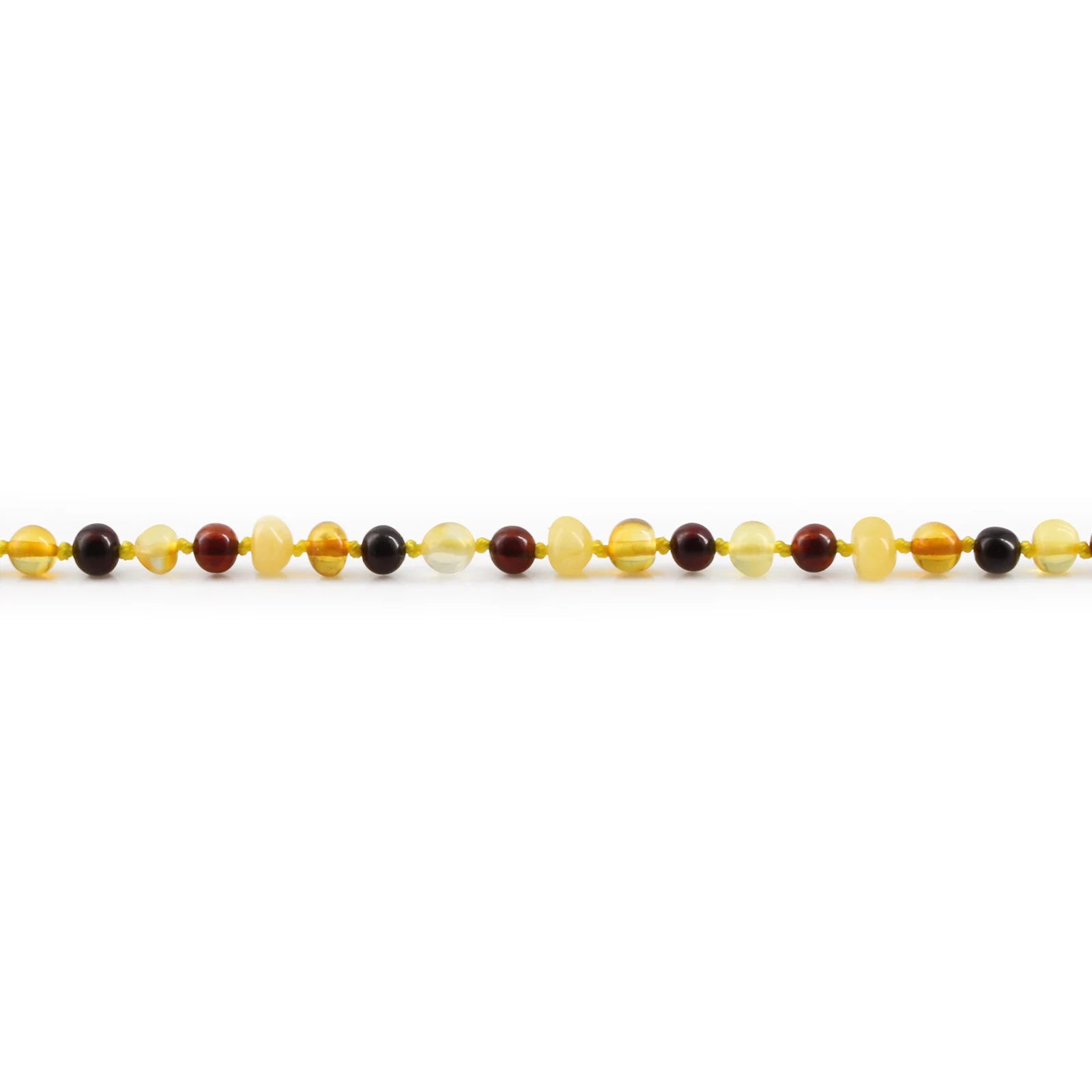 Adult Baltic Amber Necklace. Baroque Multicolour 5mm - XB54M1