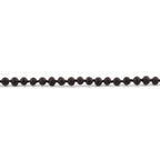 Adult Baltic Amber Necklace. Baroque Black 5mm - XB54BM