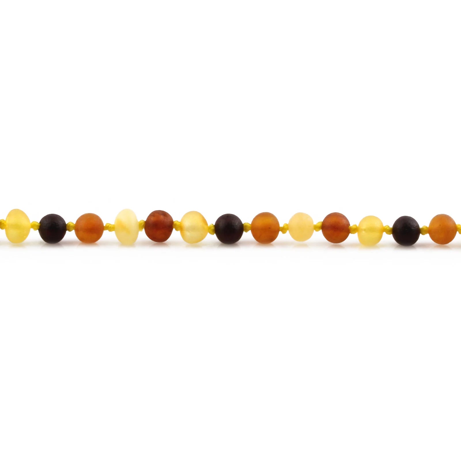 Adult Baltic Amber Necklace. Baroque Multicolour 5mm - XB54M1M