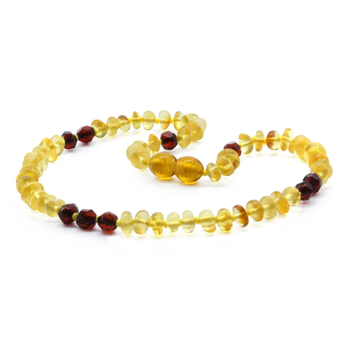BALTIC AMBER TEETHING NECKLACE. LIMITED EDITION. BE177