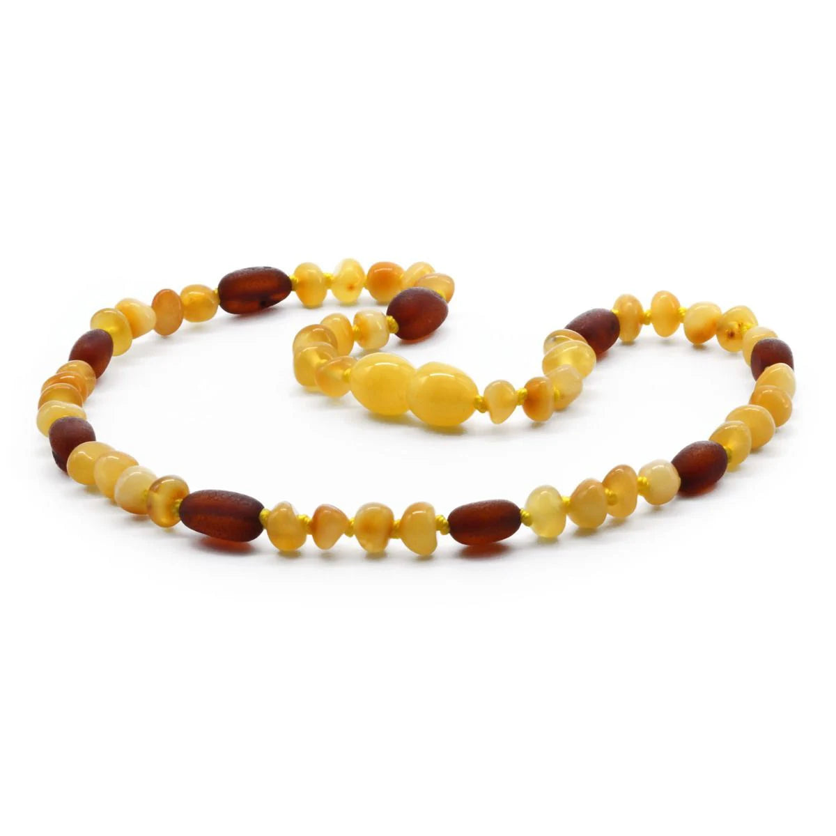 BALTIC AMBER TEETHING NECKLACE. LIMITED EDITION. LE363