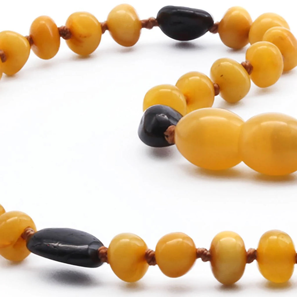 BALTIC AMBER TEETHING NECKLACE. LIMITED EDITION. LE369