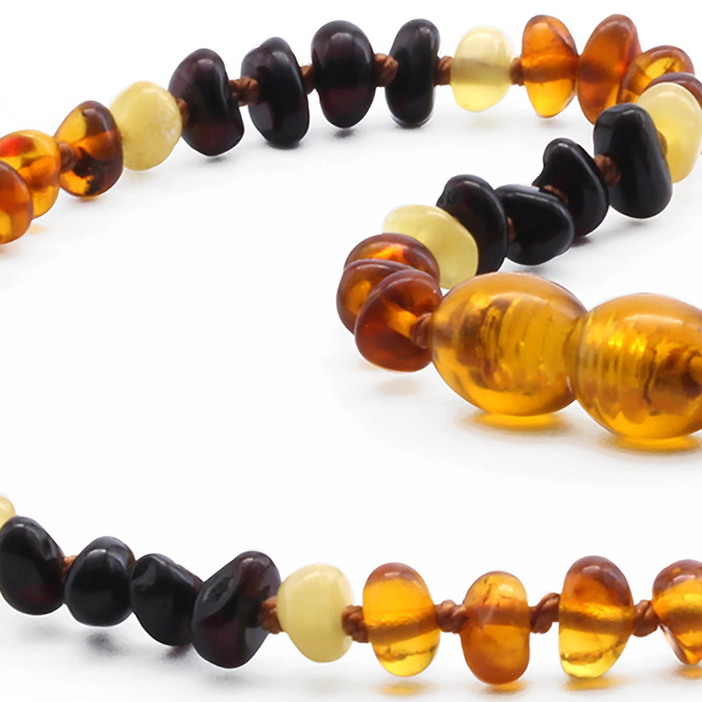 BALTIC AMBER TEETHING NECKLACE. LIMITED EDITION. CE132