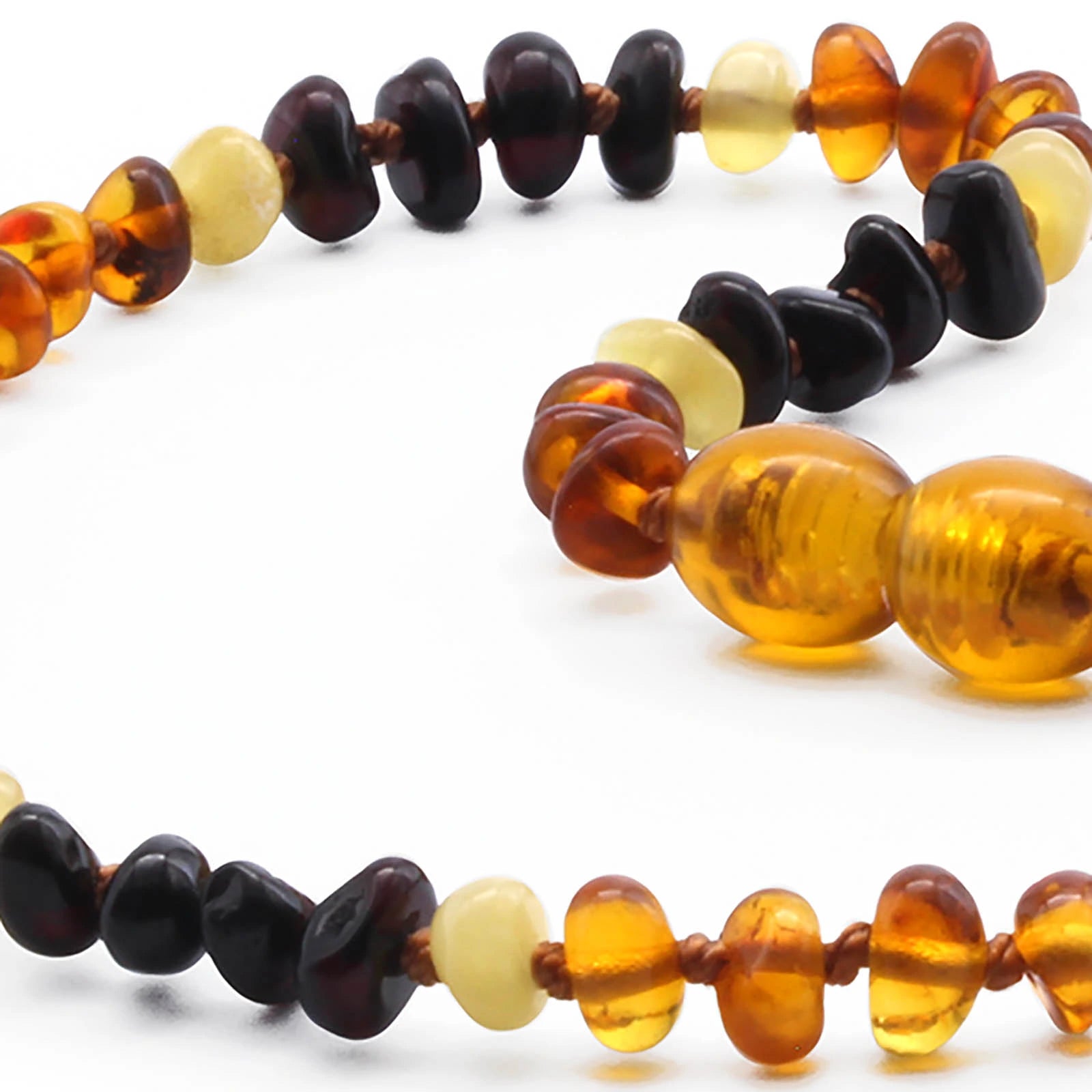 BALTIC AMBER TEETHING NECKLACE. LIMITED EDITION. CE132