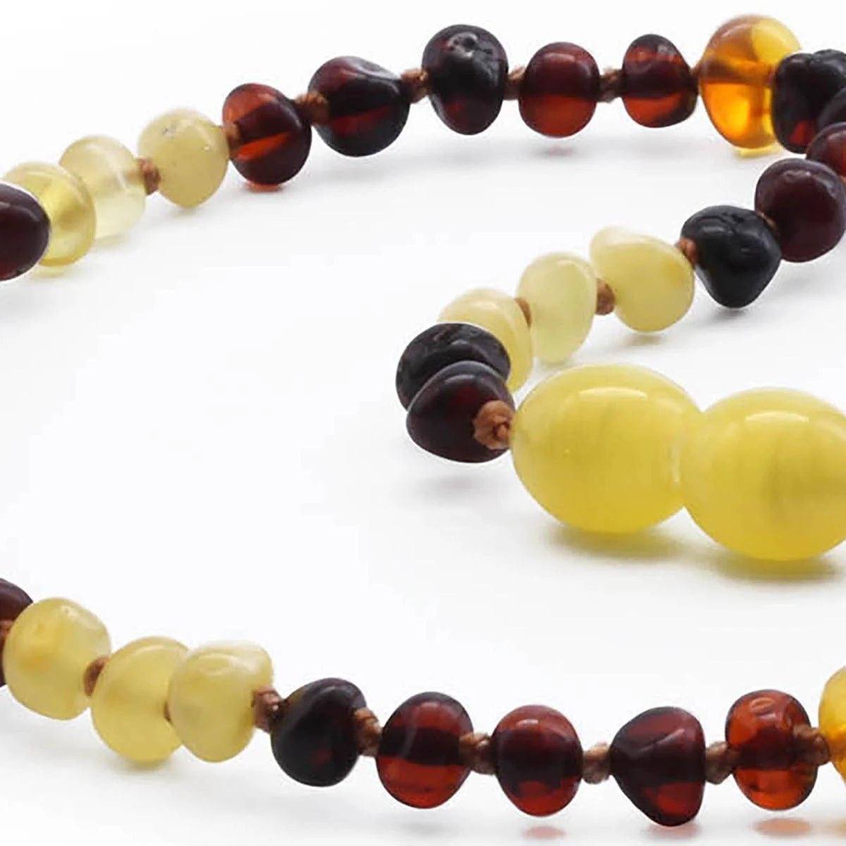 BALTIC AMBER TEETHING NECKLACE. LIMITED EDITION. LE367