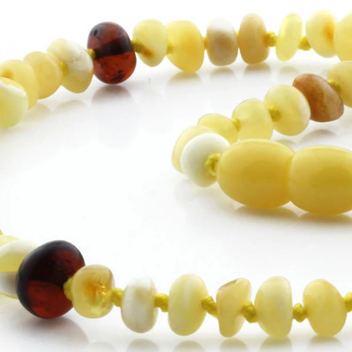 BALTIC AMBER TEETHING NECKLACE. LIMITED EDITION. CE126