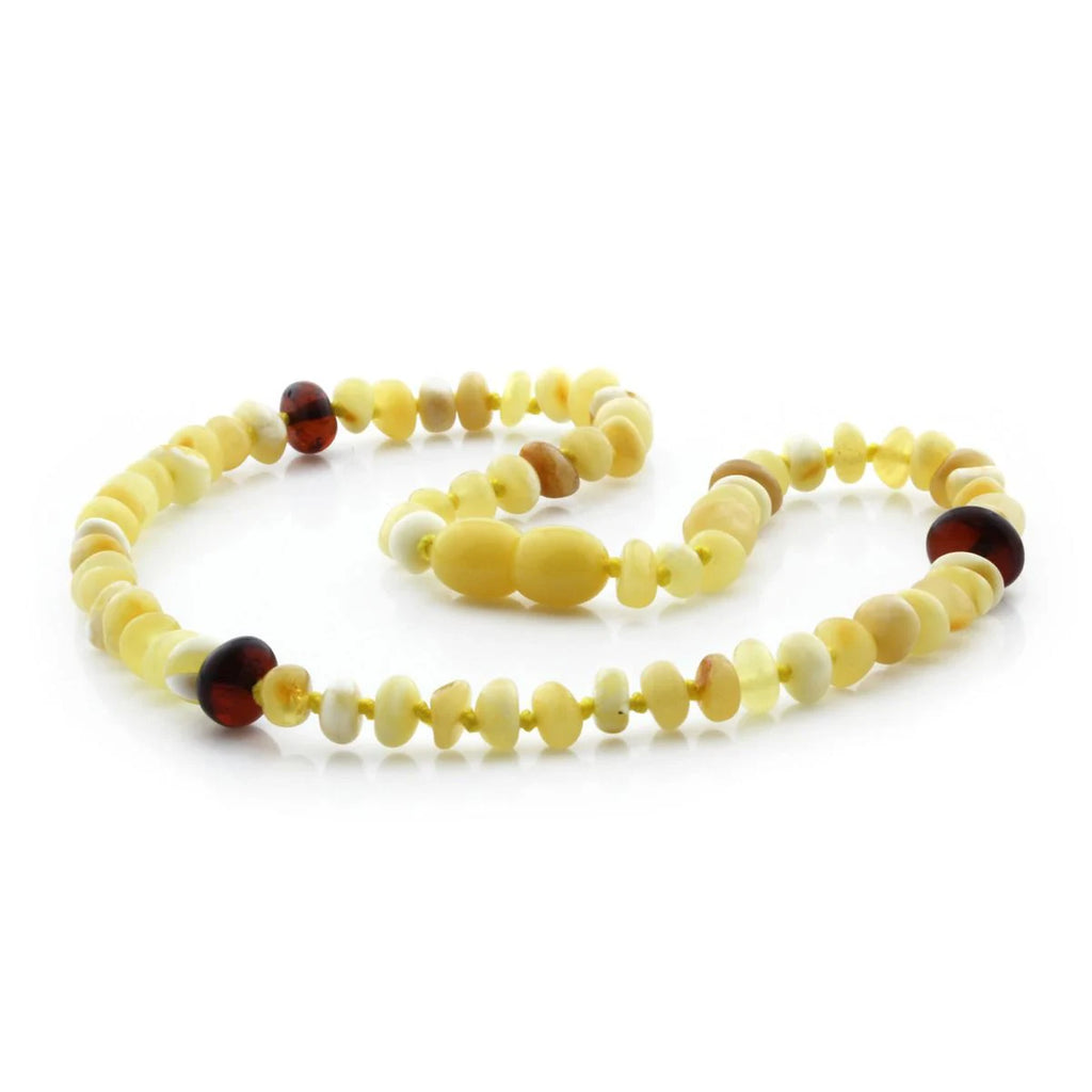 BALTIC AMBER TEETHING NECKLACE. LIMITED EDITION. CE126