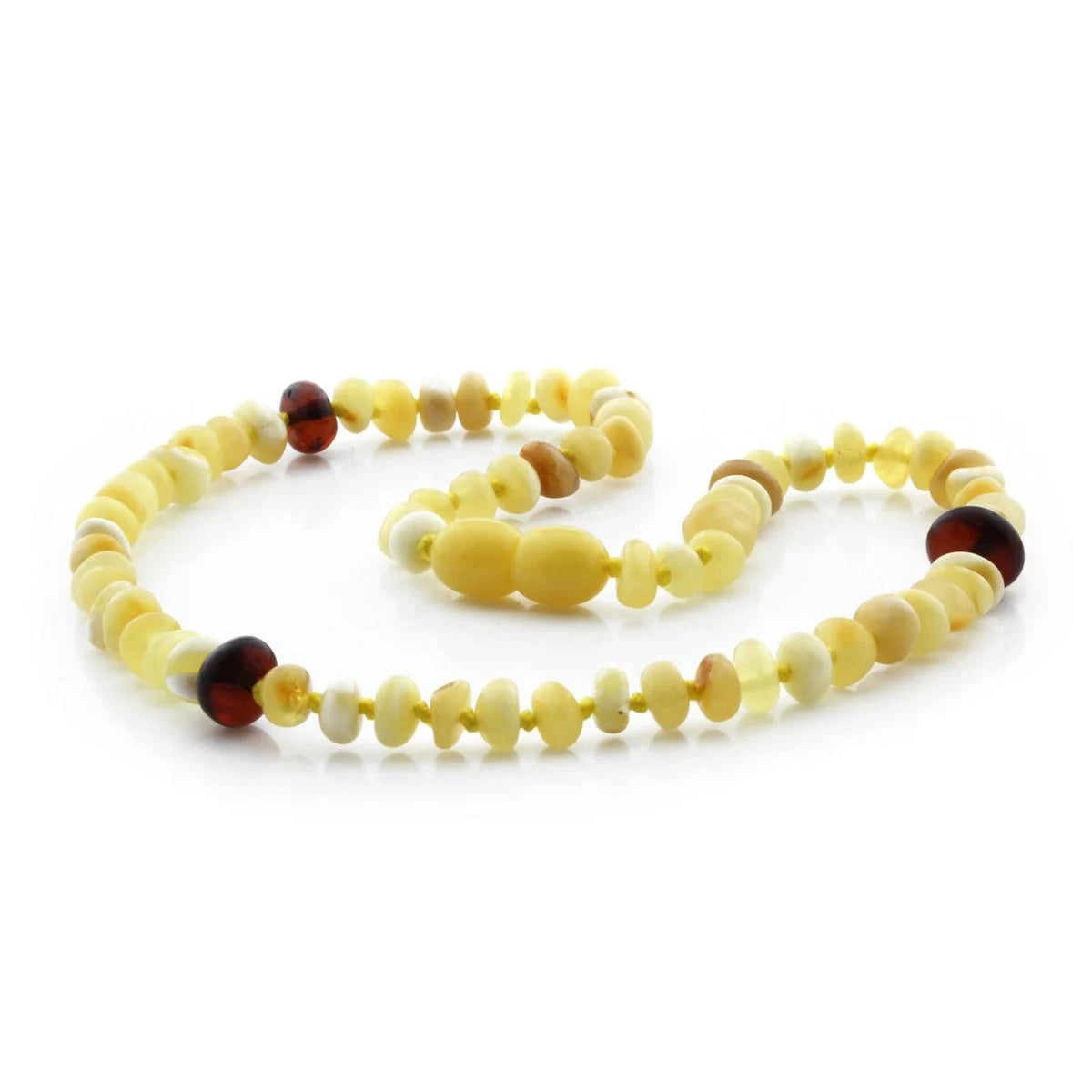 BALTIC AMBER TEETHING NECKLACE. LIMITED EDITION. CE126