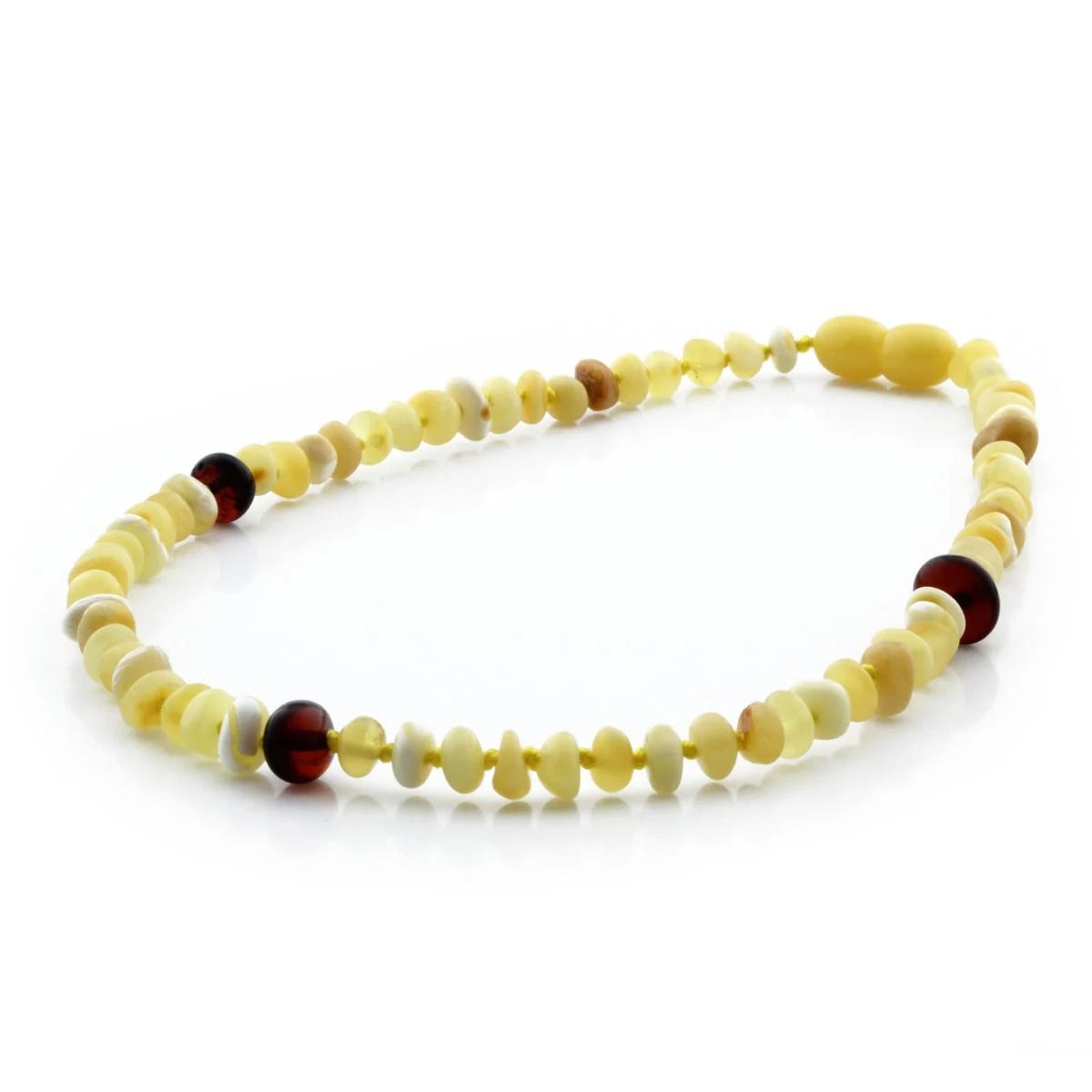 BALTIC AMBER TEETHING NECKLACE. LIMITED EDITION. CE126