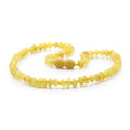 Butterscotch Baltic amber roundel children's necklace, 33cm