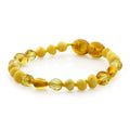 BALTIC AMBER TEETHING BRACELET. LIMITED EDITION. LE40