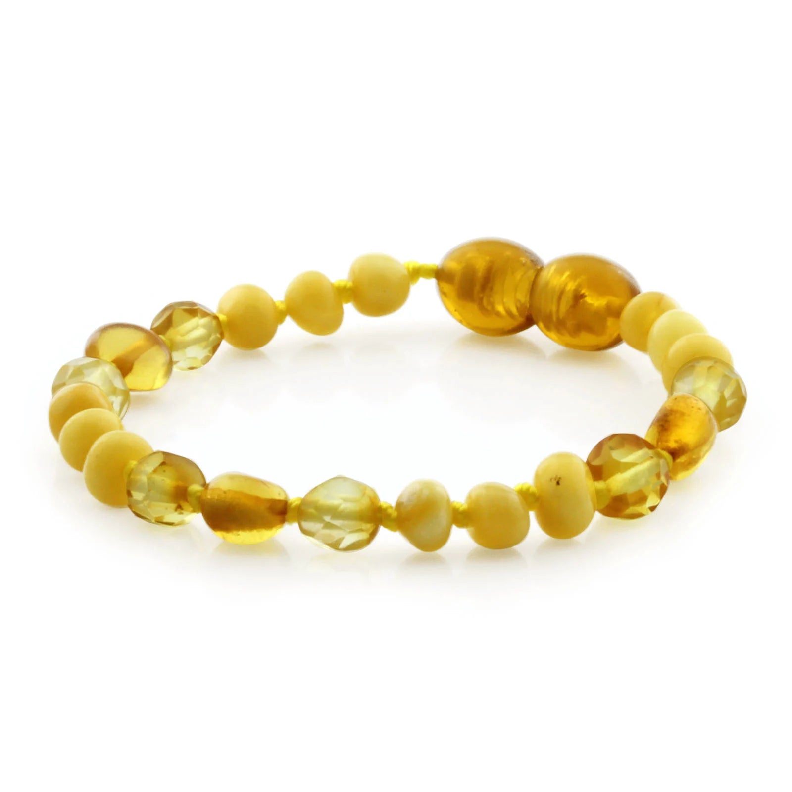 BALTIC AMBER TEETHING BRACELET. LIMITED EDITION. LE40