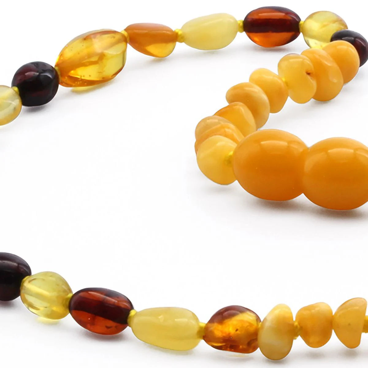 BALTIC AMBER TEETHING NECKLACE. LIMITED EDITION. CE139