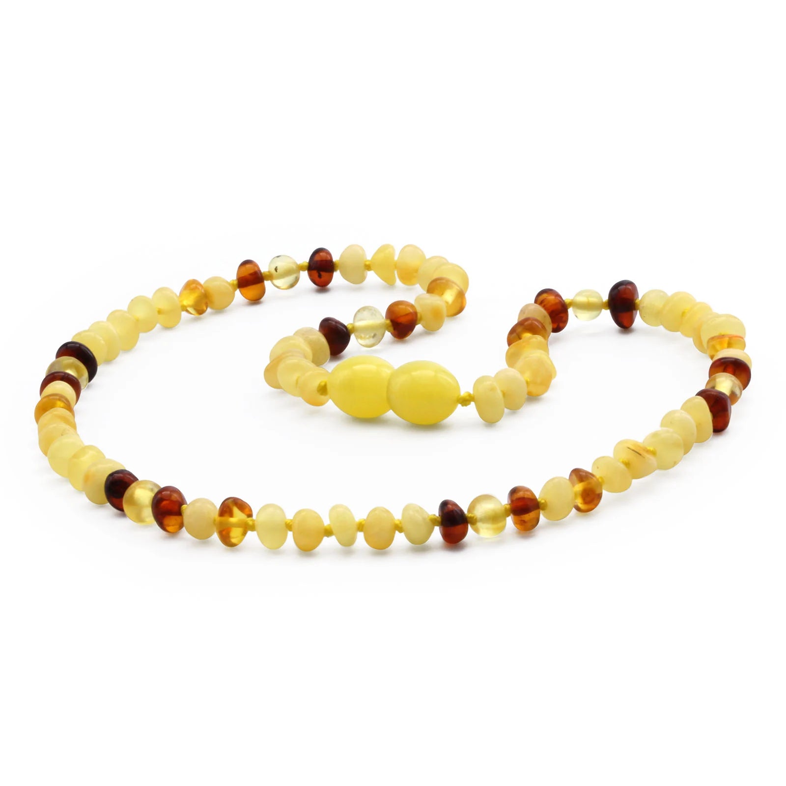 BALTIC AMBER TEETHING NECKLACE. LIMITED EDITION. LE393