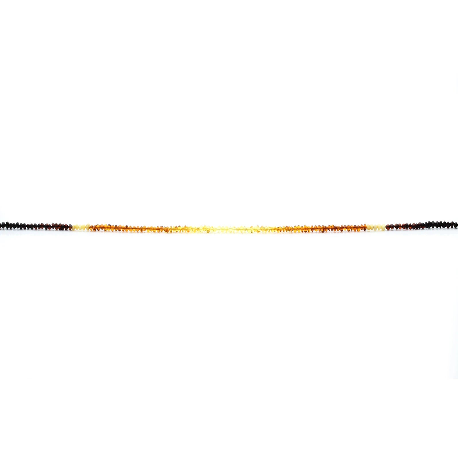 Adult Baltic Amber & 925 sterling silver clasp 45cm. LE16