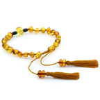 NATURAL BALTIC AMBER TASSEL BRACELET for Adult. TSL14