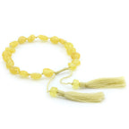 NATURAL BALTIC AMBER TASSEL BRACELET for Adult. TSL21