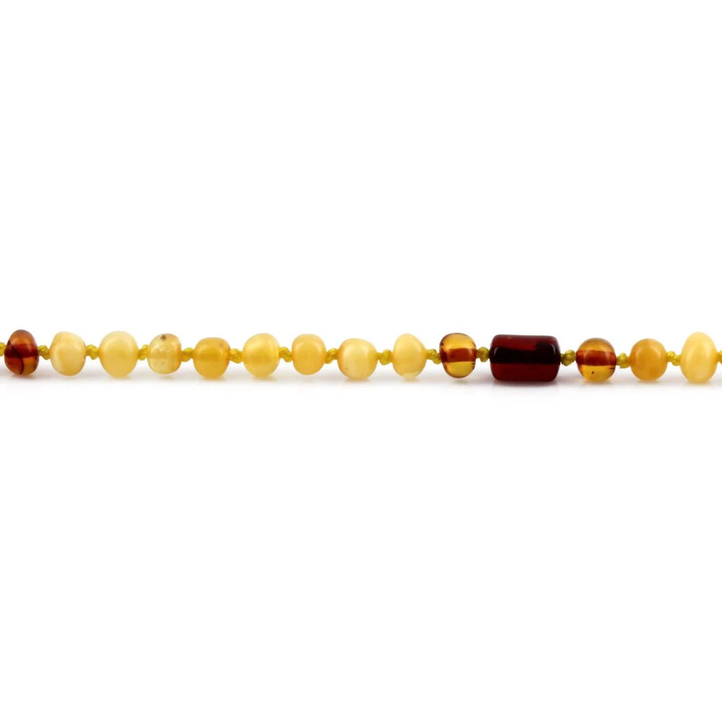 BALTIC AMBER TEETHING NECKLACE. LIMITED EDITION. XLE15