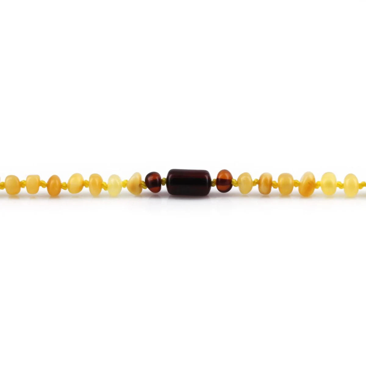 BALTIC AMBER TEETHING NECKLACE. LIMITED EDITION. XLE18