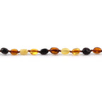 BALTIC AMBER TEETHING NECKLACE. LIMITED EDITION. XLE23