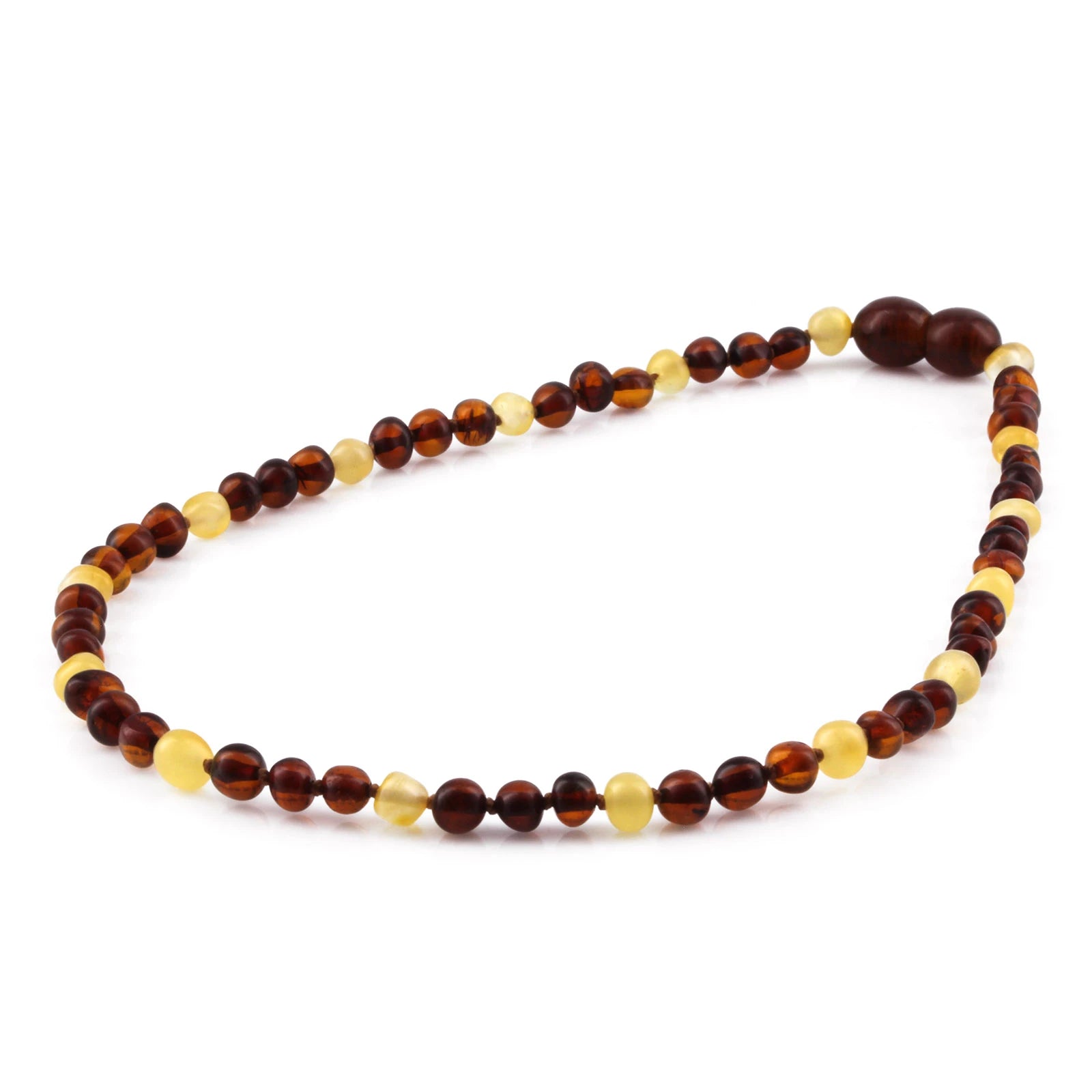 BALTIC AMBER TEETHING NECKLACE. LIMITED EDITION. XLE9