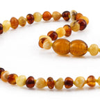 BALTIC AMBER TEETHING NECKLACE. LIMITED EDITION. BE229