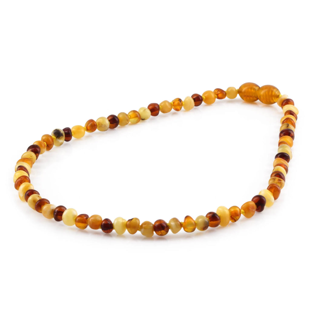 BALTIC AMBER TEETHING NECKLACE. LIMITED EDITION. BE229